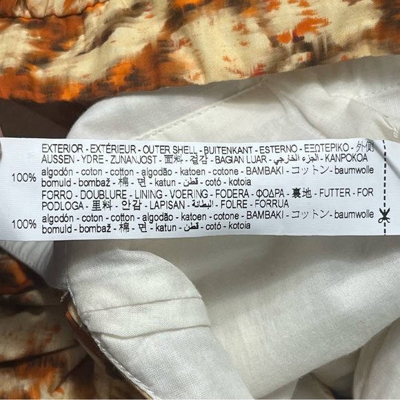 ZARA ruched floral print crop top NWT women’s size XS summer resort wear - Picture 9 of 11